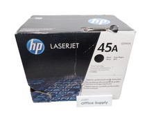 Genuine HP 45A Q5945A Black Print Toner Cartridge  DD picture