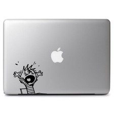 Calvin & Hobbes In Class Decal Sticker for Macbook Laptop Car Wall Window Door picture