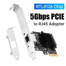 Realtek RTL8126 5Gbps PCIe Ethernet Card RJ45 LAN Network Adapter for Desktop PC picture
