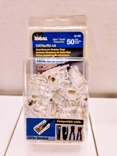 Ideal CAT5e RJ-45 Data Network Modular Plugs 50 Pack picture