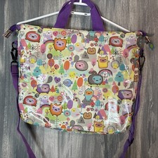 Paperchase Padded Pvc Laptop Bag - Cute Pattern, Shoulder Strap, Zipper Closure picture