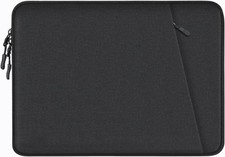 13.3‑14Inch Shockproof Laptop Sleeve With Pocket For MacBook Air Pro Black Cover picture