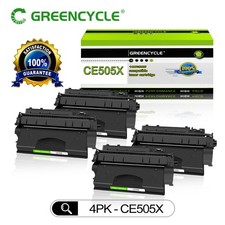 4 Pack CF280X Black Toner Cartridge Fits HP M401dn M401n M425dn M401a M401dw 80X picture