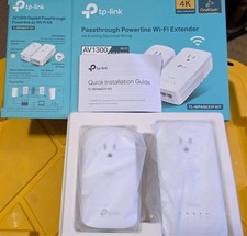 TP-Link TL-WPA8631P KIT, AV1300 Powerline WiFi Extender with Cat5e Cables picture