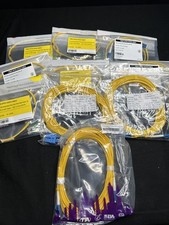 FS.COM Duplex Fiber Optic Optical Patch Cable Lot Of 10 Pieces picture
