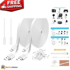 Versatile 10FT USB A to C Extension Cable - Perfect for Wyze Cam & Blink picture