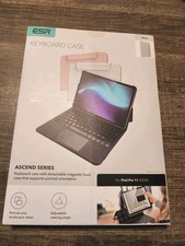 ESR Ascend iPad Pro 11 Inch Case with Keyboard M5/M4, 2025/2024, Magnetic, White picture