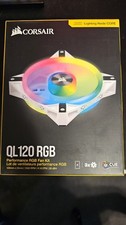Corsair QL120 White 3 Pack RGB PWM with Lighting Node Core 120mm Fan Kit picture