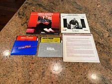 chuck yeagers advanced flight trainer floppy apple II  BONUS F-15 Strike Eagle picture
