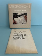 Vintage Microsoft Word For Apple Macintosh 1984 picture