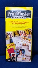 PrintMaster Platinum 6-CD Set | Templates, Graphics & Tools | Great Condition picture