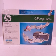 HP OfficeJet J4580 All-in-One Inkjet Printer, Fax, Scanner, Copier New in Box  picture