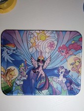 My Little Pony Mane Six Stained Glass Mouse Pad MLP- 8 3/4