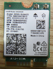 Genuine Intel Dual Band Wireless-AC 9462 (9462NGW) 01AX795 picture
