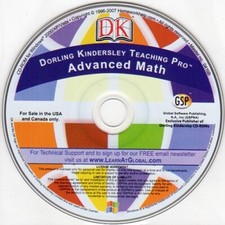 DK Teaching Pro: Advanced Math (High School) PC-CD for Windows -NEW CD in SLEEVE picture