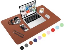 🔥 Waterproof Mouse Pad Leather Desk Pad Protector, Non-Slip Desk Mat (10 pcs) picture