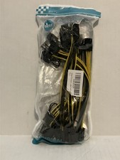 6 Pack Of Best Original Accessories PCIe 6 Pin To Graphics Power Cord B09H2C8JZP picture