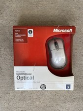 (NEW) Microsoft IntelliMouse Optical PC Mac PS/2 USB D58-00026 (SEALED IN BOX) picture