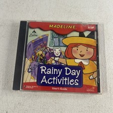 Madeline Rainy Day Activities PC MAC CD learn to paint color draw shapes puzzles picture