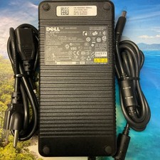 Genuine Dell M4600 M4800 PA-7E 210W Power Adapter Charger D846D DA210PE1-00 picture