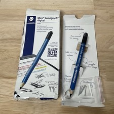 Mars Lumograph Jumbo Digital Stylus Pen with Eraser: No Charging, EMR Palm Re... picture