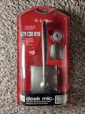 VINTAGE New Labtec Desk Mic 534 PC Desktop Microphone with Mute Switch, NOT USB picture