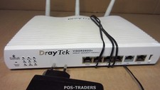 Draytek Vigor 2820N Annex B ADSL2+ Security Firewall Router INCL 3X ANTENNAS picture