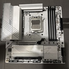 AS/IS Gigabyte B650M AORUS Elite AX Ice Motherboard #FP6577 (AR) picture