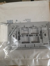 CommScope Box Of  10/Faceplate 4 Port Gray Cat 6 Cabling Network Data New  picture