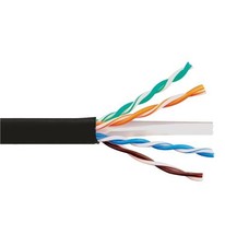 ICC ICC-ICCABR6EBK CAT6e CMR PVC CABLE BLACK picture
