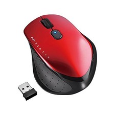 Buffalo BUFFALO Wireless BlueLED 5-Button Neofit Mouse Medium Red picture
