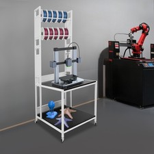 3D Printer Stand Heavy Duty Mobile Printer Table with Wheels for Studio Office picture