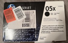 HP 05X Black High-Yield Toner Cartridge | Works Laserjet P2055 Series CE505X picture