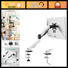 Adjustable Gas Spring Monitor Arm for 17