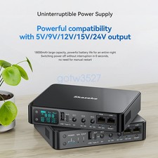 18000mAh UPS Battery Backup Mini Uninterruptible Power Supply for Camera Routers picture