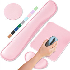 Office Ergonomic Memory Foam Computer Mouse and Keyboard Wrist Rest Pad Support picture