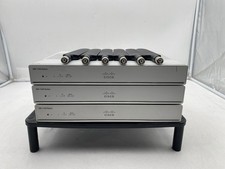 Lot of 3 Cisco C1111-4PLTEEA 4-Port LTE Gigabit Integrated Router w/ Antennas picture