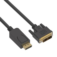 20 Pack of 3Ft Display Port Male to DVI Male Cable picture