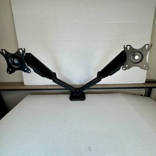 Vivo STAND-V002 Dual Monitor Desk Mount Gas Spring Adjustable Arm Black picture