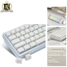 Translucent Pudding Keycaps - 140-Key SA Profile Set for Cherry MX Keyboards picture
