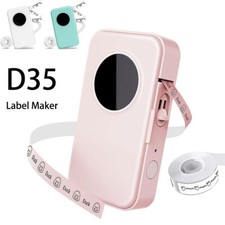 Phomemo D35 Mini Label Maker Bluetooth Handheld Thermal Label Printer Machine picture
