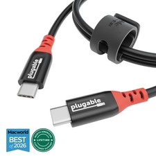 Plugable USB-C Cable, Data Blocker Charge Only, 240W (3.3 ft / 1m) picture