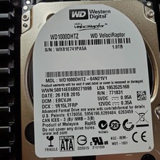 NOS Western Digital VelociRaptor 1TB,Internal,10000 RPM,3.5 inch (WD1000DHTZ)... picture