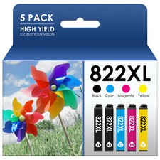 822XL T822XL Ink Cartridges for Epson 822 Ink WorkForce WF-3823 WF-4833 WF-4830 picture
