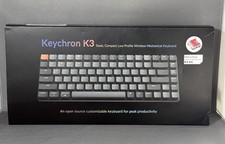 Keychron K3 Low Profile Wireless Mechanical Keyboard Red Linear Illuminated picture