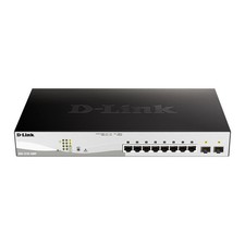 D-Link DGS-1210-10MP Ethernet Switch, 8 Network 2 Expansion Slot picture
