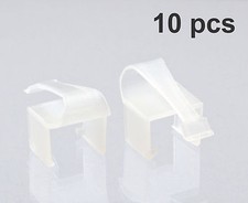 RJCLIP (10 PCS CLEAR Color) - Broken RJ45 fix repair CAT5 CAT5e CAT6 connectors picture