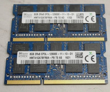 Lot of 2 8GB (16gb kit) SK HYNIX EP3L-12800E-11-13-D1 (EP3L-12800E) picture