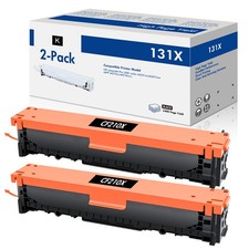 2 pack CF210A 131A Toner Compatible for HP Color Laserjet Pro 200 M251nw M276nw picture