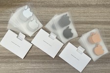 Apple Logo Sticker Decal - Genuine OEM - Lot of 25 pages - Includes 50 Stickers picture